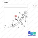 DS2268008 UREA GP;LINE,D80S-9 - parts diagram, item 4 shown - genuine Doosan / Bobcat forklift part