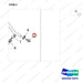 DS2268009 HEATER GP;LINE PART - parts diagram, item 2 shown - genuine Doosan / Bobcat forklift part