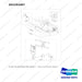 DS2291007 CH/OV AR-REVERSE FAN;D160S-7 - full parts diagram, item 6 marked - genuine Doosan / Bobcat forklift part