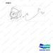 DS2294009 HEATER GP;LINE PART - full parts diagram, item 5 marked - genuine Doosan / Bobcat forklift part