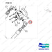 DS2306005 Electric Pilot Check Valve Gp - parts diagram, item 18 shown - genuine Doosan / Bobcat forklift part