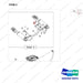 DS2376040 MO LINE GP_LINE;FINGERTIP D40S-9 T5 55KW - parts diagram, item 2 shown - genuine Doosan / Bobcat forklift part