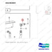 DS2383007 MOUNT GROUP,LIFT - parts diagram, item 3 shown - genuine Doosan / Bobcat forklift part