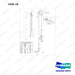 DS2415008 HYDRAULIC LINES GROUP LINES GROUP ATT.;STD,PR - full parts diagram, item 18 marked - genuine Doosan / Bobcat forklift part