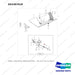 DS2497018 PEDAL ASSY;ACCEL,BRAKE,INCHING - full parts diagram, item 6 marked - genuine Doosan / Bobcat forklift part