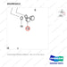 DS2901013 VALVE,MAIN CONTROL;MODULE - parts diagram, item 19 shown - genuine Doosan / Bobcat forklift part