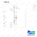 FJ7B-32 FORKLIFT JACK 8800 LB - EXPLODED VIEW - parts diagram, item 32 shown - genuine Doosan / Bobcat forklift part