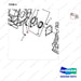 K1019178 FYLWHEEL HOUSING - parts diagram, item 5 shown - genuine Doosan / Bobcat forklift part