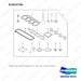 K1022736 GASKET;GP_2TON,4TNE94L,T-3 - full parts diagram, item 28 marked - genuine Doosan / Bobcat forklift part