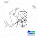 K5P1976 HOOD GP - parts diagram, item 35 shown - genuine Doosan / Bobcat forklift part