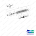 K9004336 COUPLING ASSY - full parts diagram - genuine Doosan / Bobcat forklift part
