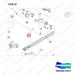 NB19-00277 CHASSIS (685X800/915/1000/1150/1220) - parts diagram, item 22 shown - genuine Doosan / Bobcat forklift part