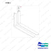 NB19-00695 FORK - full parts diagram, item 2 marked - genuine Doosan / Bobcat forklift part