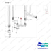 NB19-01182 THIRD ADDITIONAL PIPELINE (Three Stage Full Free) - parts diagram, item 8 shown - genuine Doosan / Bobcat forklift part
