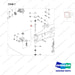 NB20-01645 STEERING AXLE AND INSTALLATION - parts diagram, item 7 shown - genuine Doosan / Bobcat forklift part