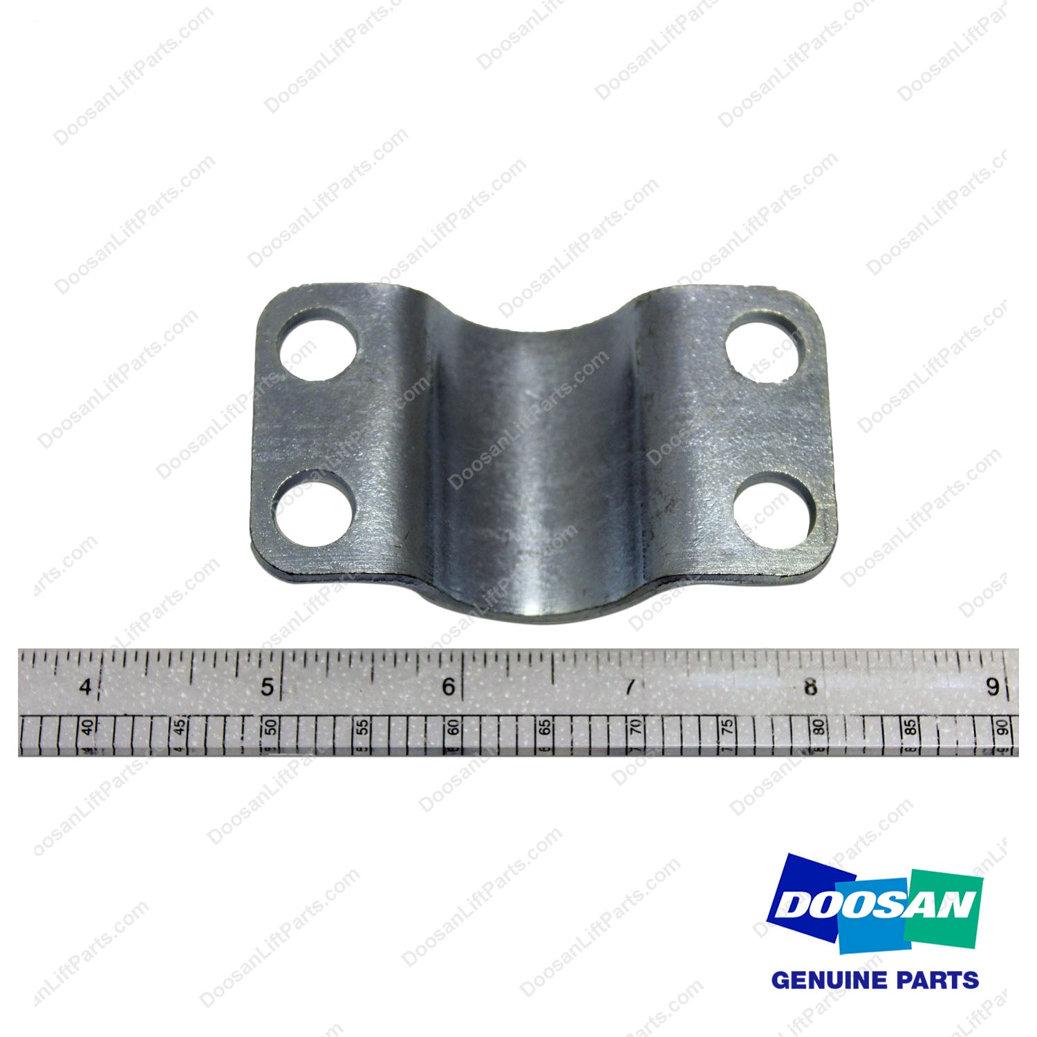 Clamp Plate: Handrail - Doosan Forklift Part NR12-00173