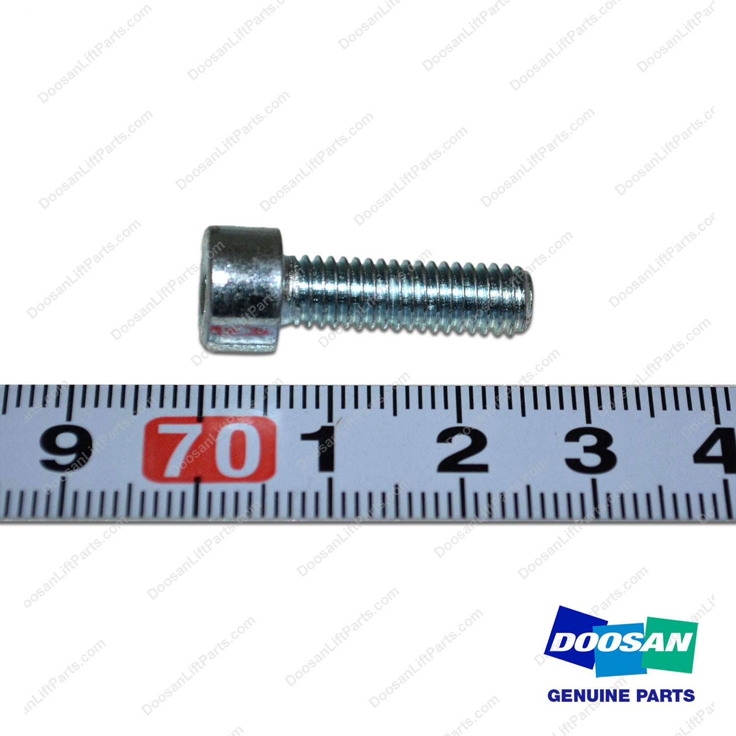 Screw,Socket HEAD;M6X20 - Doosan Forklift Part NR12-00247