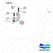 NR12-00298 Steering Wheel Unit - Dual - parts diagram, item 24 shown - genuine Doosan / Bobcat forklift part