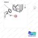 NR12-00333 Driving Wheel,Vertical Type (Mechanical Steering) - parts diagram, item 38 shown - genuine Doosan / Bobcat forklift part