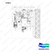NR12-00386 1222 Electrical Equipment Assembly - full parts diagram, item 6 marked - genuine Doosan / Bobcat forklift part