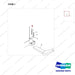 NR12-00464 Straddle-Legs Assembly - parts diagram, item 1 shown - genuine Doosan / Bobcat forklift part