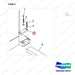 NR12-00468 Straddle-Legs Assembly - parts diagram, item 5 shown - genuine Doosan / Bobcat forklift part