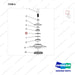 NR12-00476 Balance Wheel Assembly - parts diagram, item 6 shown - genuine Doosan / Bobcat forklift part