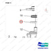 NR12-00480 Balance Wheel Assembly - parts diagram, item 11 shown - genuine Doosan / Bobcat forklift part