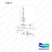 NR12-00484 Balance Wheel Assembly - full parts diagram, item 15 marked - genuine Doosan / Bobcat forklift part