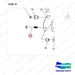 NR12-00484 Balance Wheel Assembly - parts diagram, item 15 shown - genuine Doosan / Bobcat forklift part