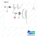 NR12-00485 Balance Wheel Assembly - parts diagram, item 16 shown - genuine Doosan / Bobcat forklift part