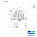 NR12-00572 Electrial Assembly Unit - parts diagram, item 20 shown - genuine Doosan / Bobcat forklift part