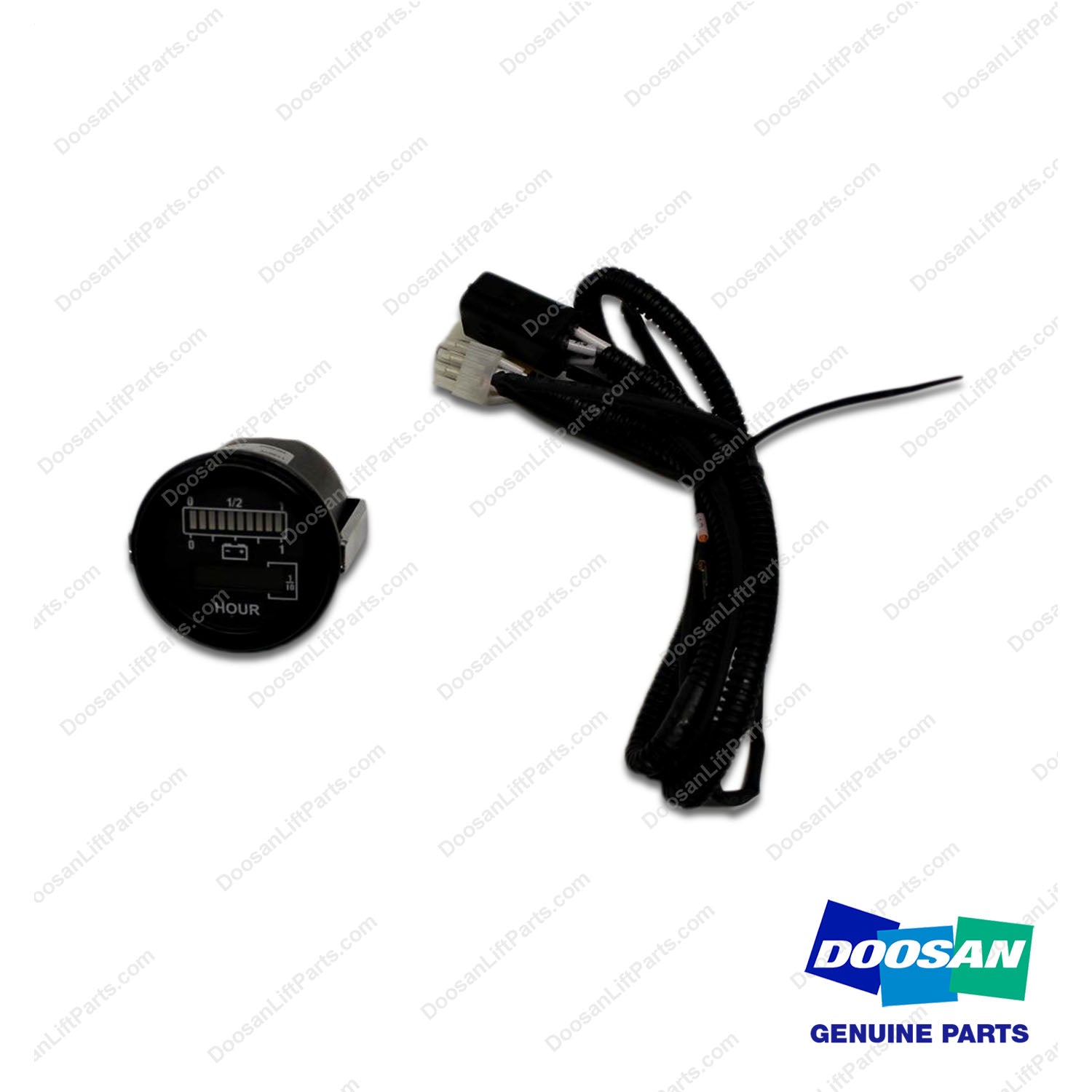 Voltmeter;dxj-808Y24BZ1(Red Light ) - Doosan Forklift Part NR12-00576