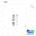 NR14-00028 Front Wheel Assembly - parts diagram, item 2 shown - genuine Doosan / Bobcat forklift part