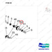 NR14-00093 Drive Axle Assembly - parts diagram, item 50 shown - genuine Doosan / Bobcat forklift part