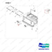 NR14-00128 Truck body assembly - parts diagram, item 7 shown - genuine Doosan / Bobcat forklift part