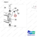 NR14-00158 Steering Axle aAssembly - parts diagram, item 31 shown - genuine Doosan / Bobcat forklift part