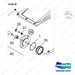 NR14-00188 Reduction Assembly - parts diagram, item 36 shown - genuine Doosan / Bobcat forklift part