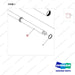 NR14-00228 Steering Column - parts diagram, item 1 shown - genuine Doosan / Bobcat forklift part