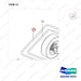 NR14-00260 Hydraulic Steering System - parts diagram, item 13 shown - genuine Doosan / Bobcat forklift part