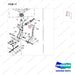 NR14-00277 Steering Gear Assembly - parts diagram, item 17 shown - genuine Doosan / Bobcat forklift part