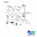 NR14-00290 General Assembly (EPS) - full parts diagram, item 40 marked - genuine Doosan / Bobcat forklift part