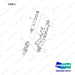 NR14-00294 Steering Column - full parts diagram, item 2 marked - genuine Doosan / Bobcat forklift part