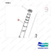NR14-00294 Steering Column - parts diagram, item 2 shown - genuine Doosan / Bobcat forklift part