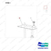 NR14-00304 Oil tank - parts diagram, item 1 shown - genuine Doosan / Bobcat forklift part