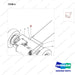 NR14-00309 Brake System - parts diagram, item 4 shown - genuine Doosan / Bobcat forklift part