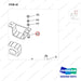 NR14-00392 Steering Axle aAssembly - parts diagram, item 42 shown - genuine Doosan / Bobcat forklift part