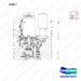 NR14-00429 Driving Wheel - parts diagram, item 7 shown - genuine Doosan / Bobcat forklift part