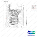 NR14-00437 Driving Wheel - parts diagram, item 17 shown - genuine Doosan / Bobcat forklift part