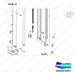 NR14-00440 Mast Assy - STD - parts diagram, item 18 shown - genuine Doosan / Bobcat forklift part